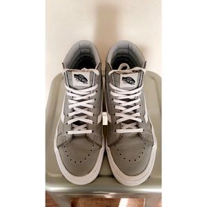 VANS Sk8-hi Slim Leather Grey